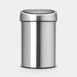EAN 8710755363986 - Brabantia TOUCH BIN 3 L Alrededor Acero imagen 1