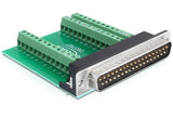 Delock Adaptador Sub-D 37 Pin Enchufe> Bloque De Terminales 39 Pin