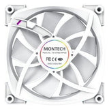 Ventilador Pc 120x120 Montech Ax120 Pwm White 3 In 1