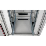 Roline 19-Zoll Netzwerkschrank Pro 32 He, 800x800 Bxt Glastr Grau