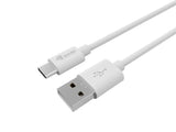 Equip Cable Usb-A->C2.0 3a M/M 2.00m Blanco