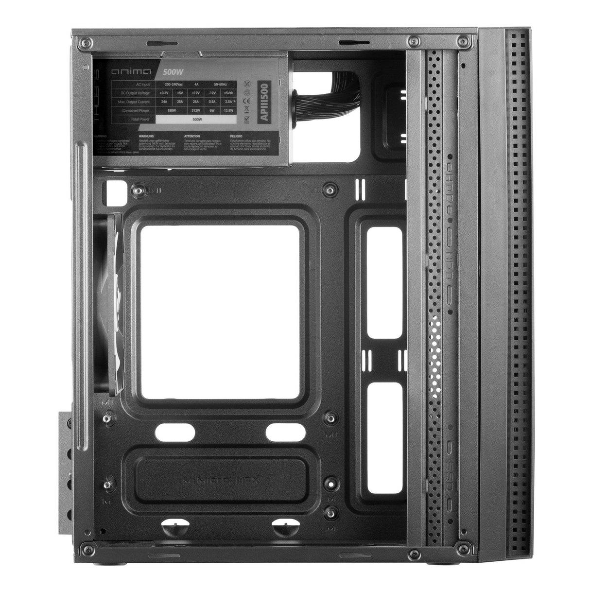 Caja Minitorre Anima Acx500 Con Fuente 500w