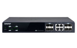 Qnap Qsw-M804-4c Managed Switch 8 Port Of 10gbe Port Speed 4 Port Sfp+ 4 Port Sfp+/ Nbase-T