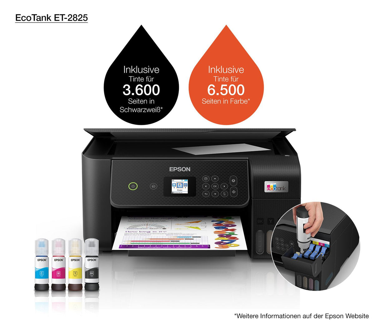 Impresora Epson Multifunción Ecotank Et-2825