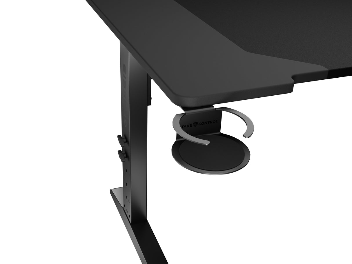 Mesa Gaming Genesis Holm Modular 120 Rgb Negro 120x75 Cm