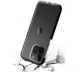 Funda  Apple Iphone 14 Pro  Akashi Color Transparente Con Borde Negro