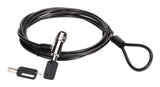 Cable De Seguridad Conceptronic Nano Custodio02bnm Con Llave Compatible Con Llave Maestra