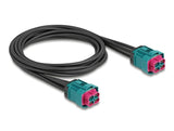 Delock 90342 Cable Hdmtd Z Cuádruple Hembra A Hdmtd Z Cuádruple Hembra 1 M Clase De Protección Ip67