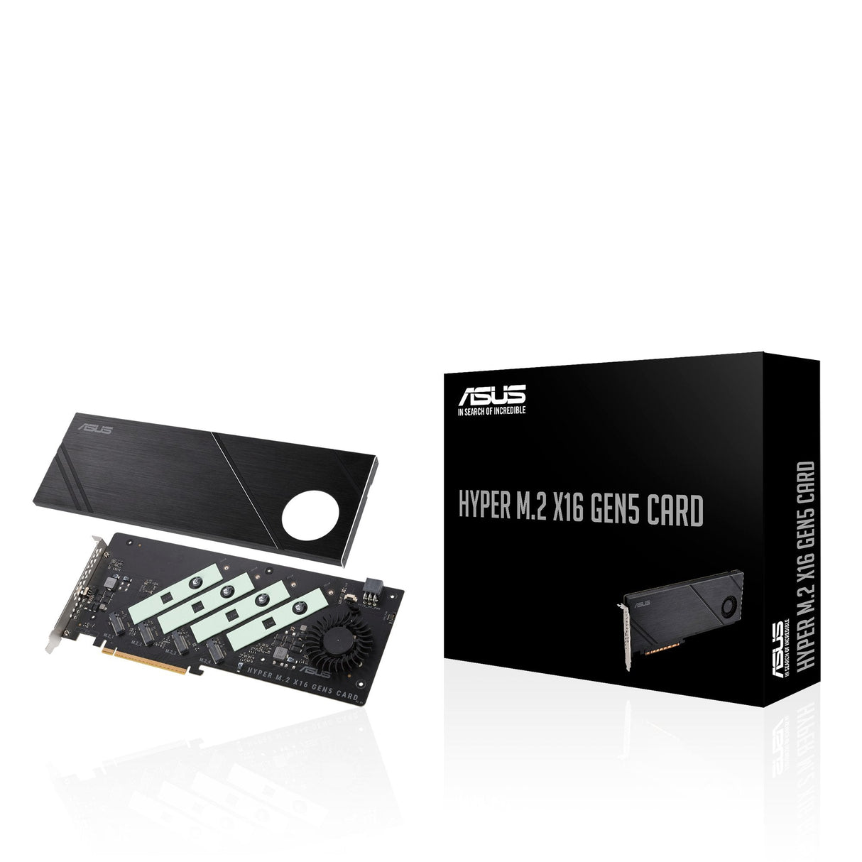 EAN 4711387353288 - ASUS Hyper M.2 x16 Gen5 Card tarjeta y adaptador de interfaz Interno imagen 2