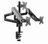 Gembird Desk Mounted Adjustable Mounting Arm For 3 Monitors - Full-Motion