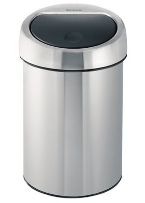Brabantia Touch Bin 3 Liter Matt Steel Fingerprint Proof
