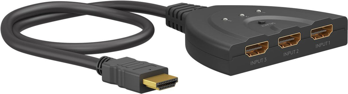Switch Goobay 58487, Conmutador Hdmi 58487 Negro