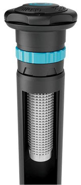 Aspersor Emergente Md80 De Gardena Sprinklersystem (Negro/Gris, Rango De Pulverización De 3,5 A 5 Metros)  Md80 08232-20