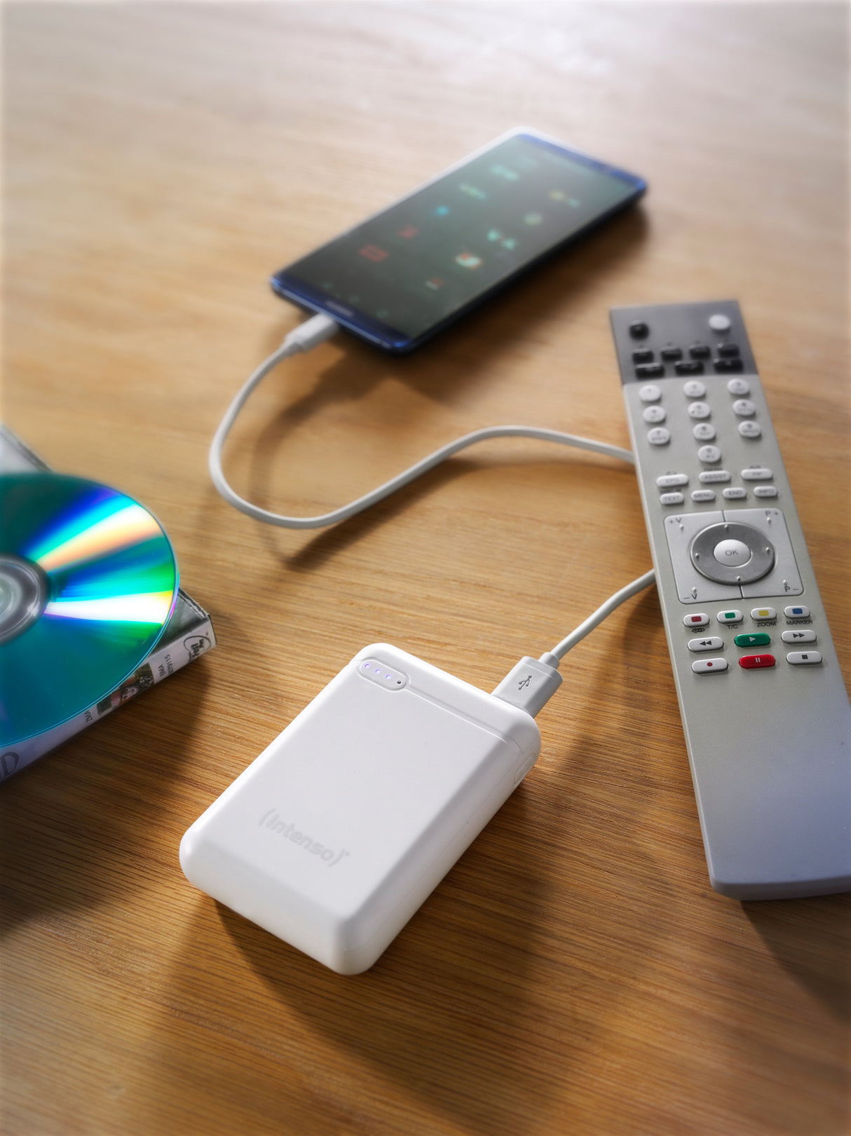 Intenso 7313530  Powerbank 10.000 Mah Blanco Slim