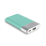 Powerbank Realpower Pb-4000 Fashion Lake Blue (Lederoptik)