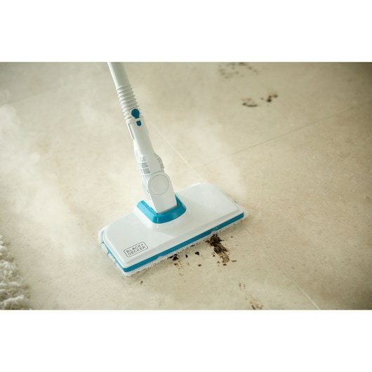 Limpiador  Black & Decker Bhsmp2314-Qs  A Vapor  De Cilindro 1,2 L 2300 W Azul, Blanco