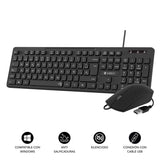 Teclado Y Ratón Subblim Combo Business Cssk01 Negro