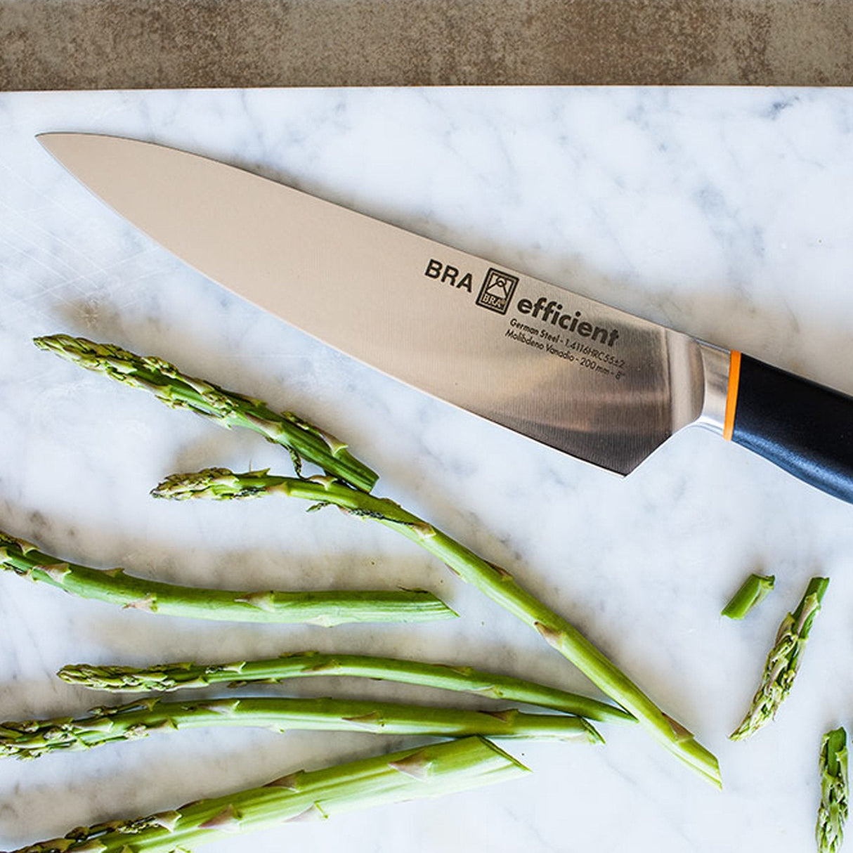 Cuchillo Cocinero Bra Efficient A198006 Hoja 200mm Acero Inoxidable