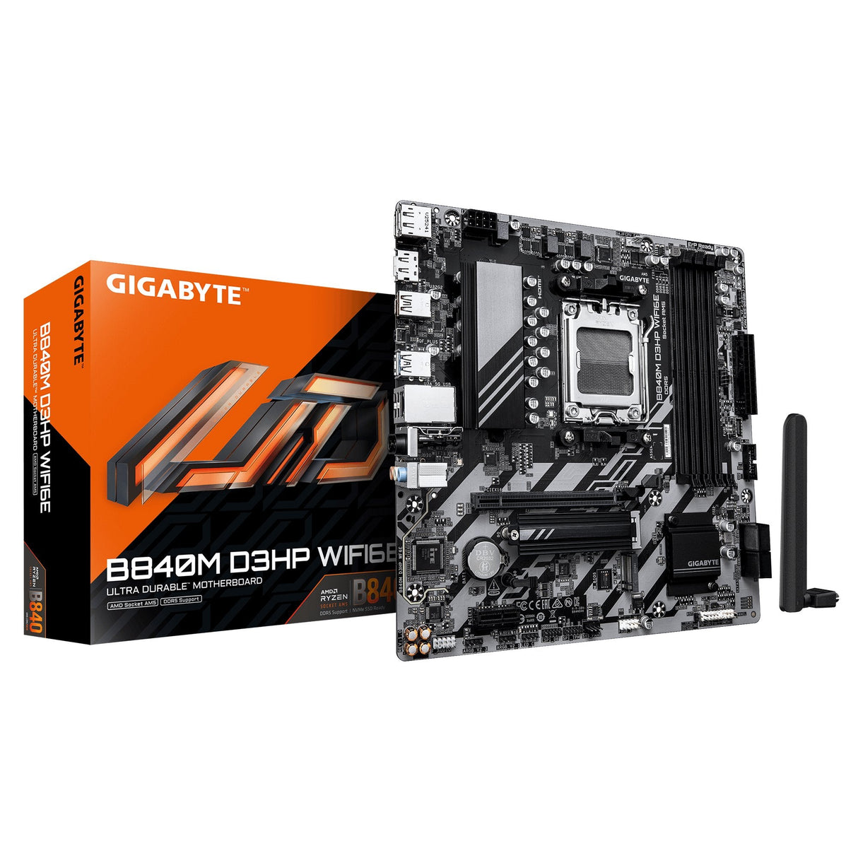 Placa Base Gigabyte B840m D3hp Wifi6e B840m D3hp Wf6e B840m D3hp Wf6e