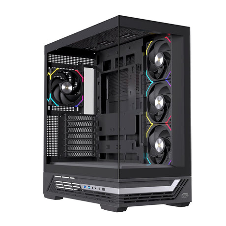 EAN 6977277361148 - Einarex EXCS-PR-800R-B carcasa de ordenador Midi Tower Negro imagen 1