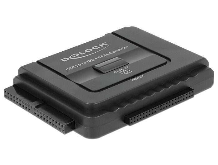 Convertidor Delock Usb 3.0 A Sata 6 Gb/S / Ide 40 Pin / Ide 44 Pin Con Funcion Backup