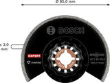 Bosch Hoja De Sierra Segmentada De Diamante Expert Acz 85 Rd4 Lechada + Abrasivo, Ø 85mm 2608900035