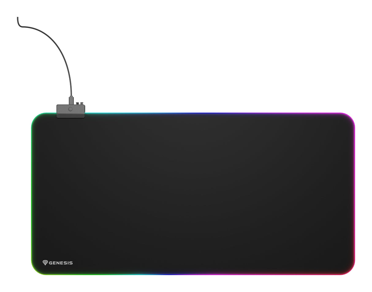 Alfombrilla Genesis Boron 500 Xxl Rgb Logo 800x400 Mm
