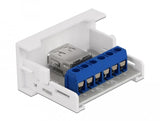Easy 45 Modul Usb 2.0 Typ-A Buchse Zu Terminalblock 22,5 X 45 Mm