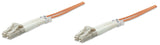 EAN 0766623471220 - Intellinet 3.0m LC M/M Cable de fibra óptica e InfiniBand 3 m Naranja imagen 1