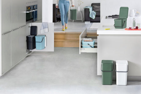 EAN 8710755211683 - Brabantia Sort & Go Waste Bin 3 L 1 cesta(s) Verde imagen 7