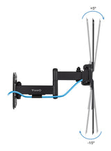 Soporte Pared Pantallas 13-55" Gira/Incli Negro