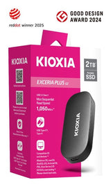 EAN 4582563859630 - Kioxia Exceria Plus G2 2 TB USB Tipo C 3.2 Gen 2 (3.1 Gen 2) Negro imagen 3