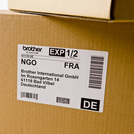 EAN 4977766628143 - Brother DK-11202 cinta para impresora de etiquetas Negro sobre blanco imagen 3