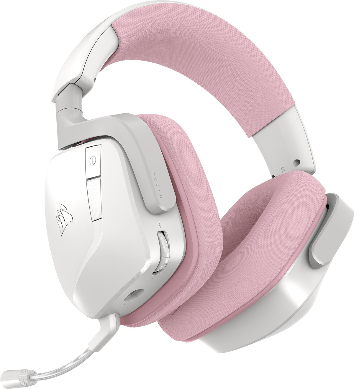 Auriculares Corsair Void V2 Inalámbricos Bluetooth Gaming Con Dolby Atmos, Micrófono Y Carga Rápida Rosa