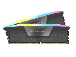 Memoria Ram Corsair 32 Gb Ddr5-6000 (2x 16 Gb)  (Gris, Cmh32gx5m2b6000z38, Vengeance Rgb, Intel Xmp, Amd Expo)