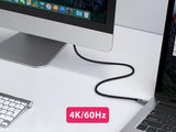 Cable  Equip Usb-C 3.2 -> C M M 15.00m 3a 4k 60hz Sw