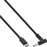 Cable De Carga Inline Usb Type-C A Portátil Hp (Redondo/Pequeño), 2 M