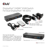 EAN 8719214472238 - CLUB3D CSV-7210 interruptor KVM Negro imagen 9