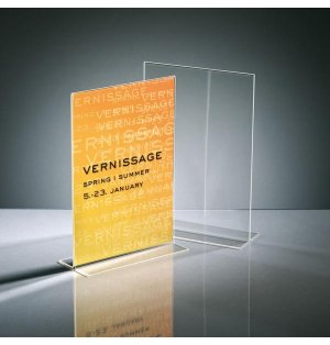 Sigel Acrílico Tischaufsteller Recto - Din A4
