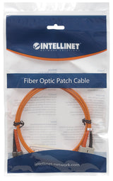 Intellinet 2.0m St-Sc M/M Cable De Fibra Optica 2 M Om2 Naranja