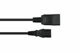 Kabelmeister Cable Alargador Iec C20 An C13 Negro. 1m