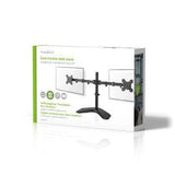 Nedis Schreibtisch Monitorhalterung 2 Bildschirme  15 - 32 "  75x75 / 100x100  Vollbeweglich