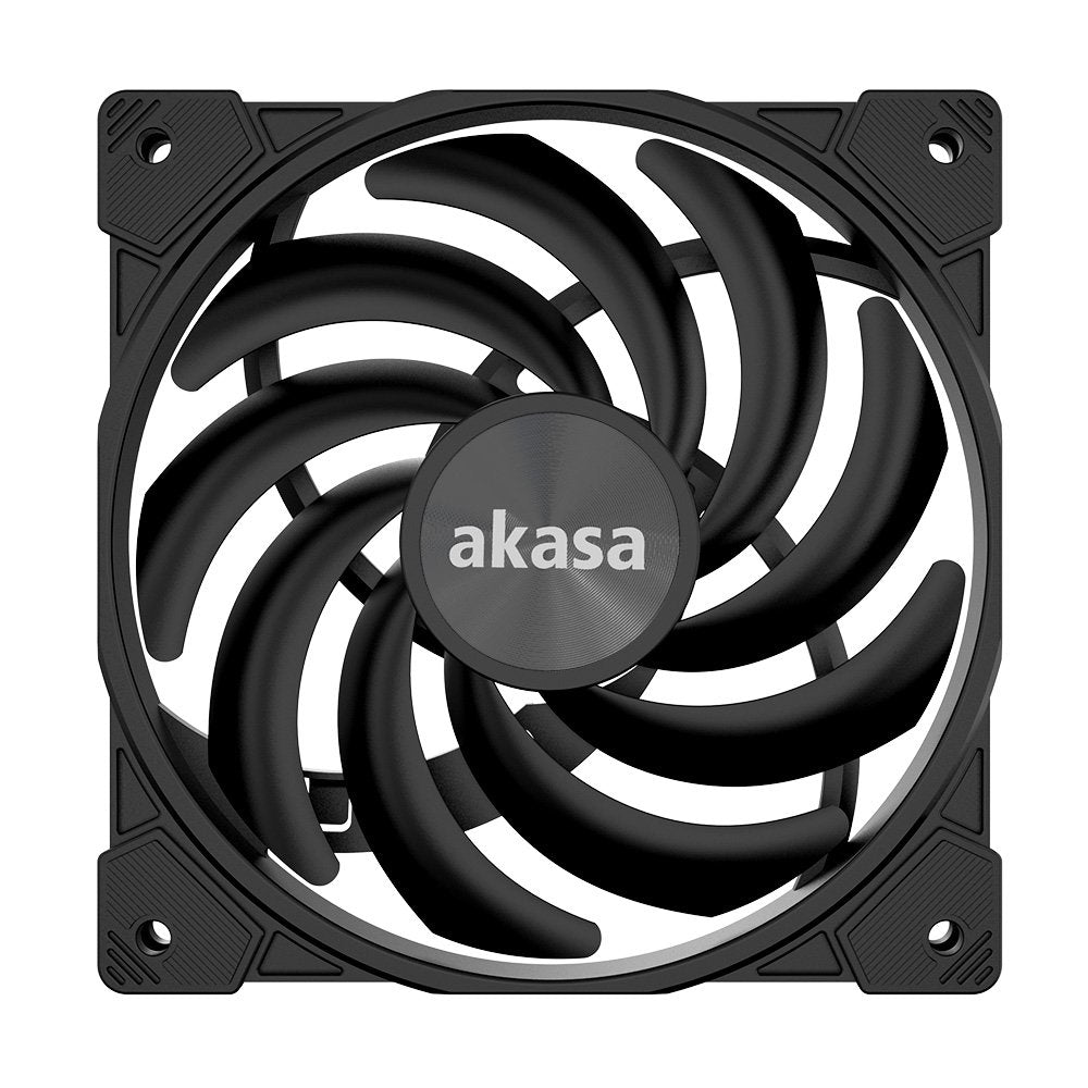 Ventilador Pc Akasa Alucia Xs Slim 120 Mm - Negro