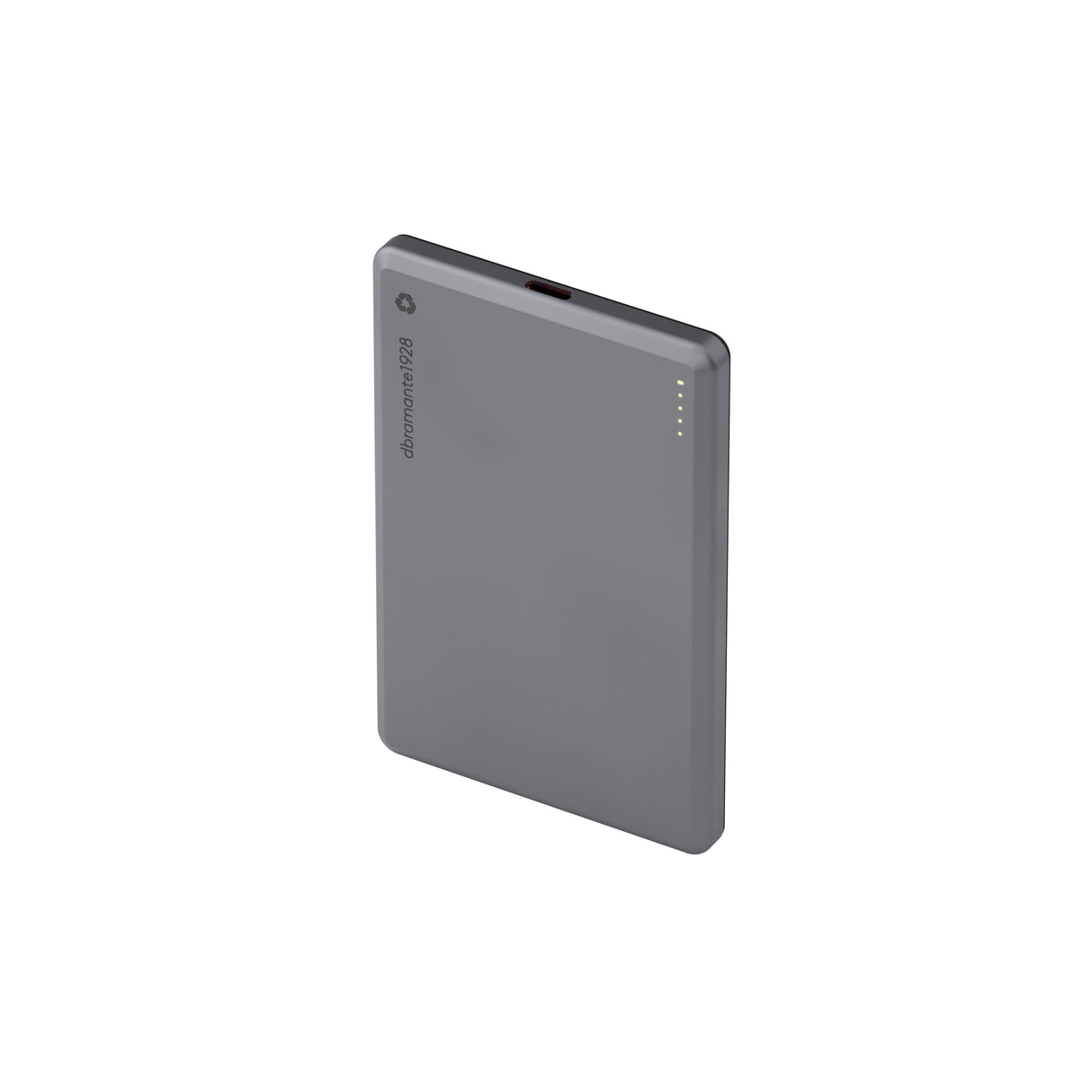 Cargador Inalámbrico Dbramante1928 Re-Charge  5000 Mah 20 Vatios 3 A (24 Pin Usb-C) Gris