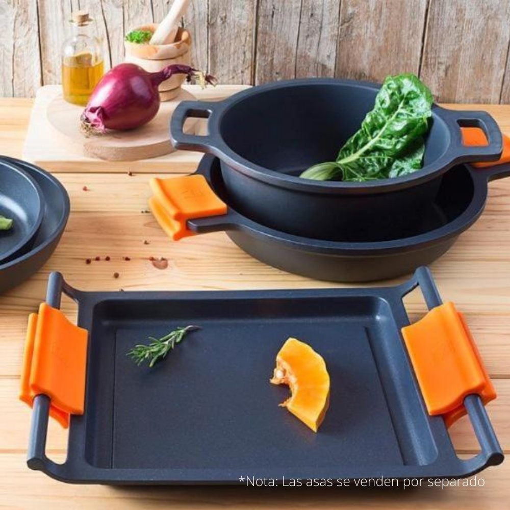 EAN 8411796081531 - BRA Efficient A271545 cacerola Sartén parrilla Rectangular imagen 9