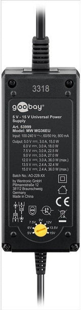 Goobay Adaptador De Interruptor Giratorio 3000 Ma 53999