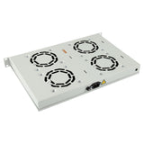 4 Fans, Digital Thermostat  Rack Mount Fan Module 1u
