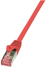 Logilink Cable De Red Cat6 S/Ftp Awg27 Pimf  Rojo 1,50m