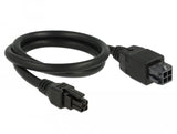 Delock Micro Fit 3.0 4 Pin Verlängerungscable Stecker > Buchse 50 Cm