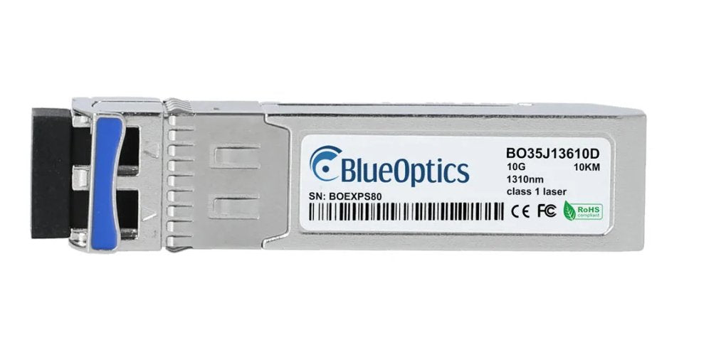 Blueoptics Huawei 02313urk Blueoptics Bo35j13610d Sfp+ Transceiver, 10gbase-Lr, Singlemode Fiber, 1310nm, 10km